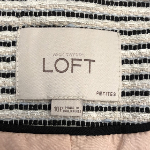 Ann Taylor Loft Striped Jacket - Picture 7 of 8